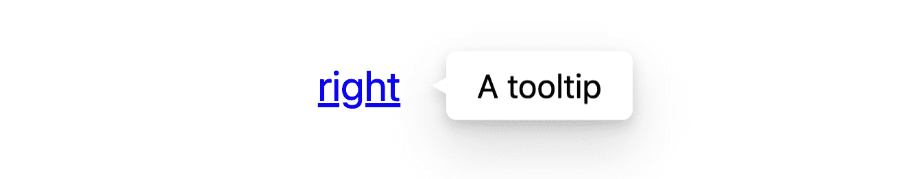 ภาพหน้าจอของลิงก์ที่มีเคล็ดลับเครื่องมือทางด้านขวาซึ่งระบุว่า "เคล็ดลับเครื่องมือ"