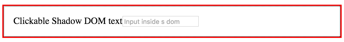 delegatesFocus: false y x-focus
    obtiene el foco (p.ej., tiene tabindex=&#39;0&#39;).