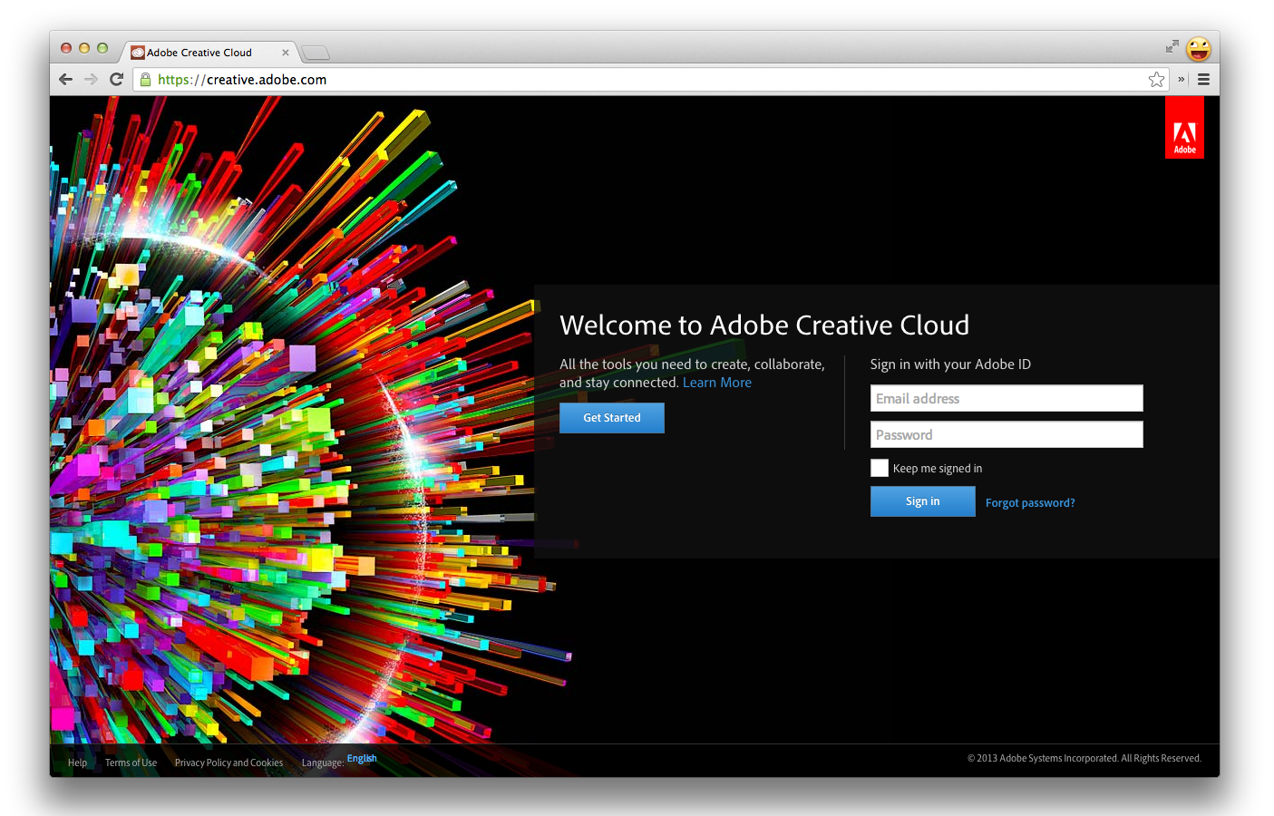 يشمل اشتراك Adobe في Creative Cloud فحص Edge