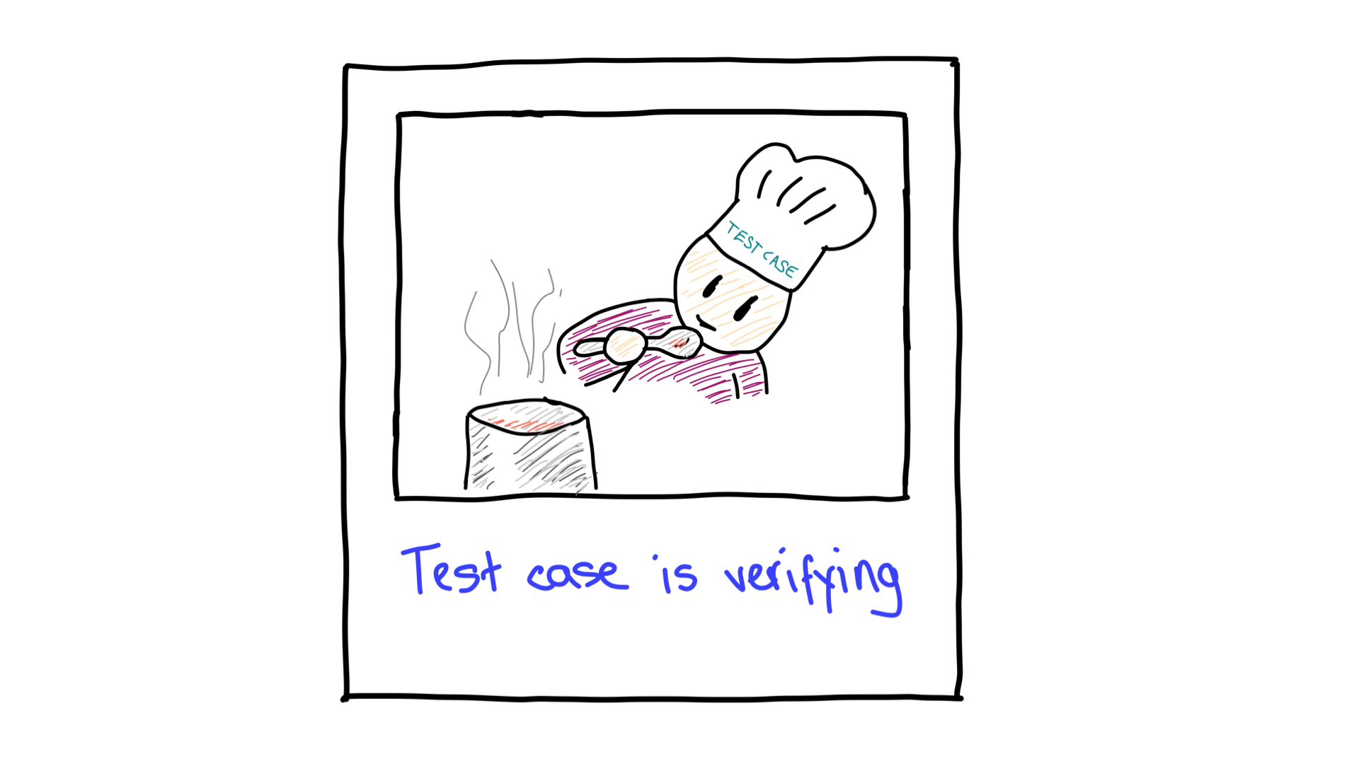 テストケースの検証中。