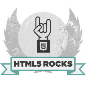 הלוגו של HTML5Rocks.