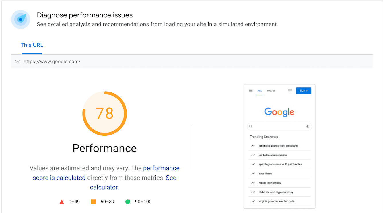 Loaded page image next to the lab data.