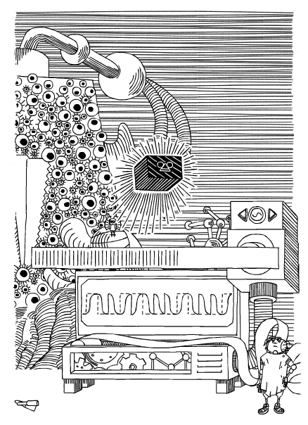 Captura de tela do gráfico de carregamento com a barra de progresso manipulada.