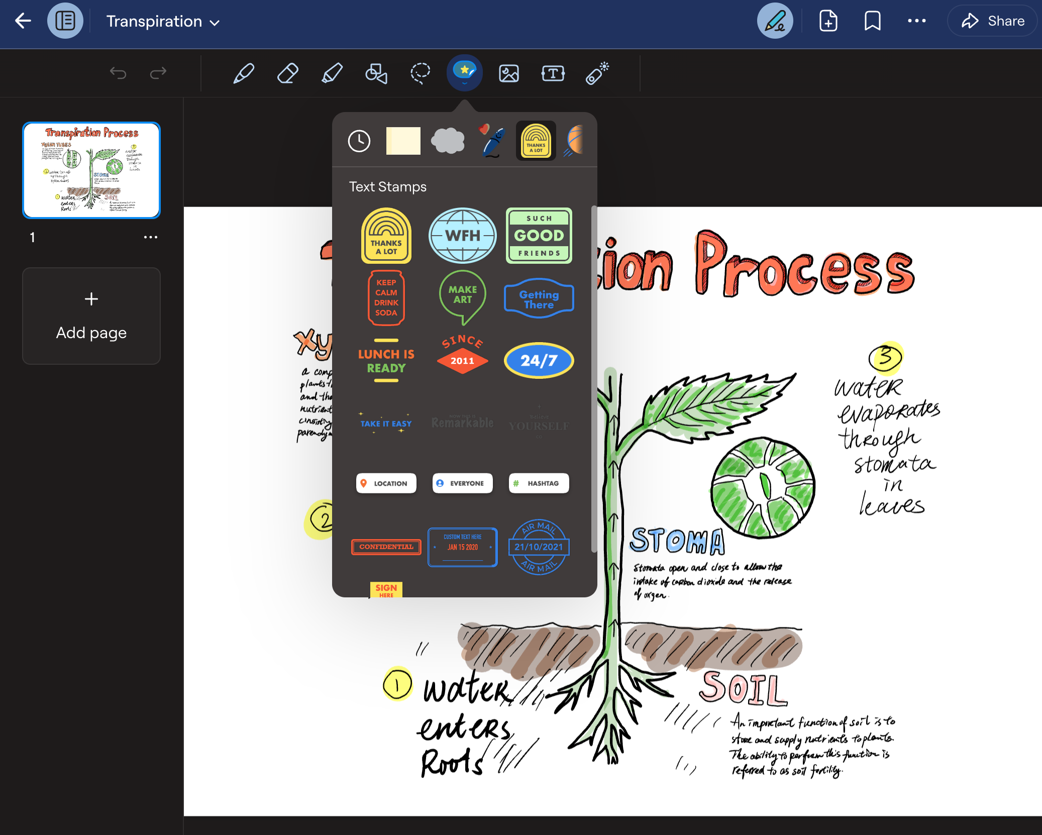 La app de Goodnotes funciona sin conexión.