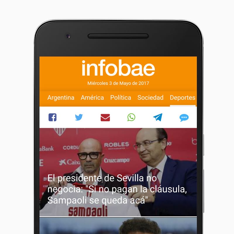 Infobae की जानकारी